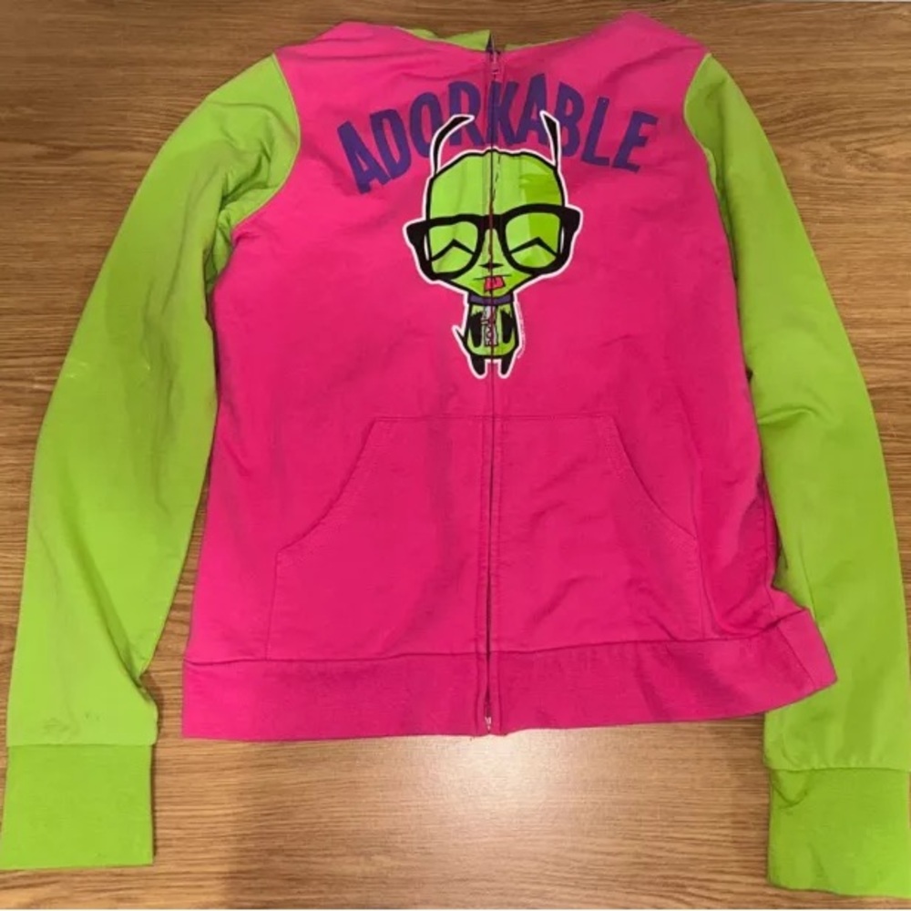 ISO‼️INVADER ZIM MIGHTY FINE “ADORKABLE” HOODIE.
